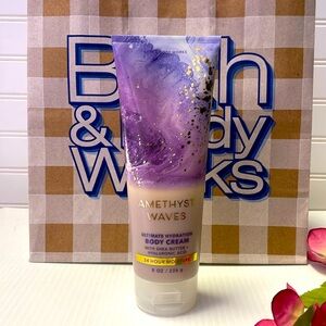 B&BW Amethyst Waves Body Cream- 8 oz Bottle